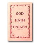 God Hath Spoken - Conchin