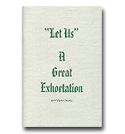 Let Us: A Great Exhortation - Conchin