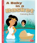 Baby In A Basket Coloring Book