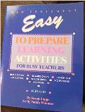 OT Easy To Prepare Learning Activities For Busy Teachers