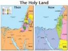 Holy Land: Then & Now - Wall Chart - Laminated