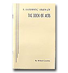Conchin - Systematic Study Of The Book Of Acts, A