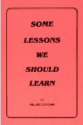 Conchin - Some Lessons We Should Learn