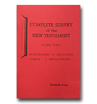 Complete Survey Of The New Testament Vol 3