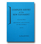 Complete Survey Of The New Testament  Vol 2