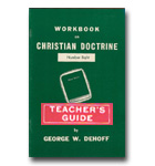Workbook On Christian Doctrine 8 - Teacher - D683T