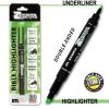 Zebrite Double-Ended Underliner (Medium / Fine) - Green (7204-1)