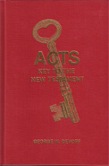 Acts Key To The New Testament