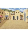 Felt - Large Unmounted City Street Background